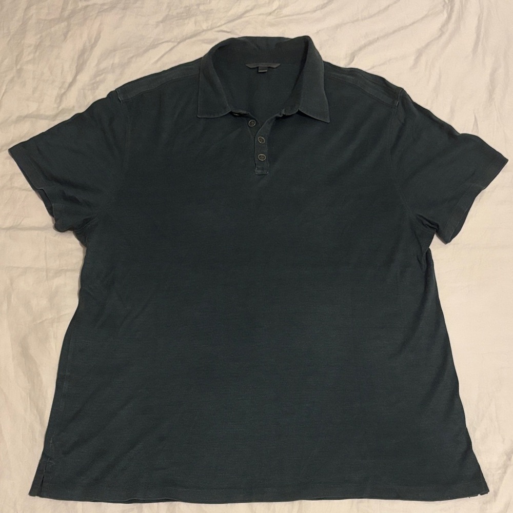 John Varvatos Silk Polo Shirt